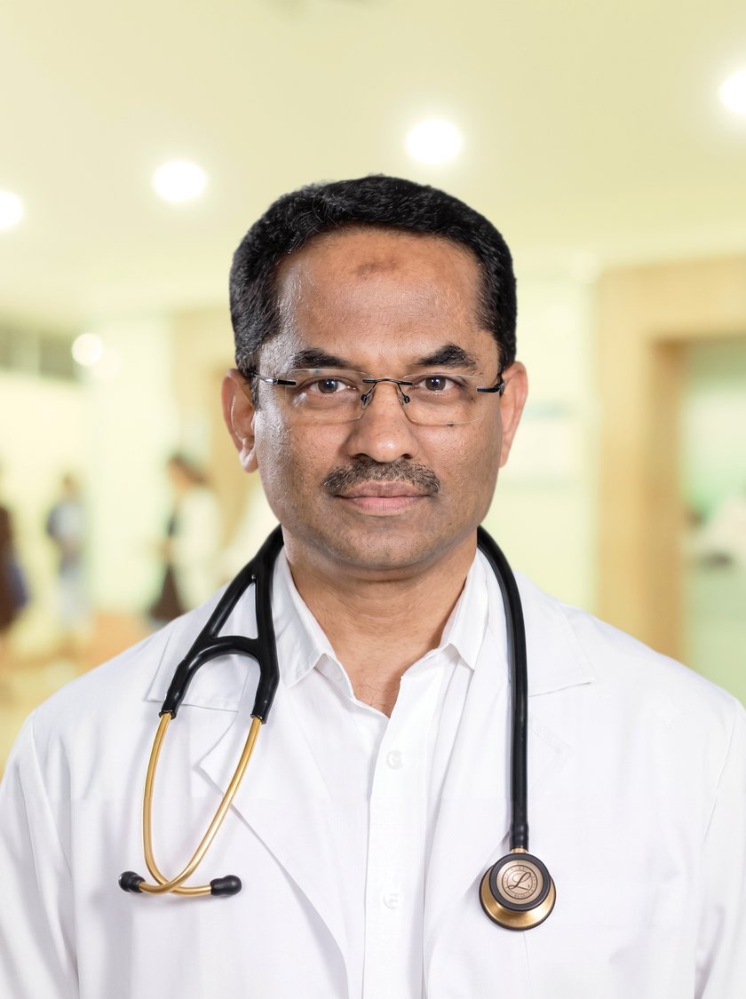 Portrait of Dr. Moideen