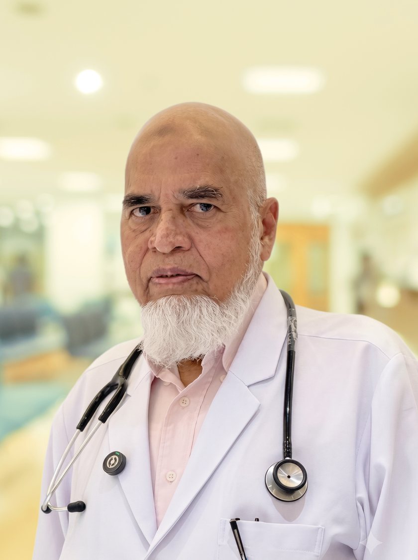 Portrait of Dr. Saeed Ahmad Khan